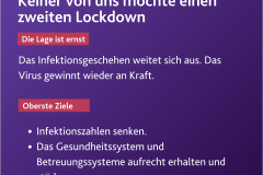 Zweiten Lockdown verhindern